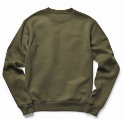 Sweatshirt - Olive Green - The Shophaul Designs