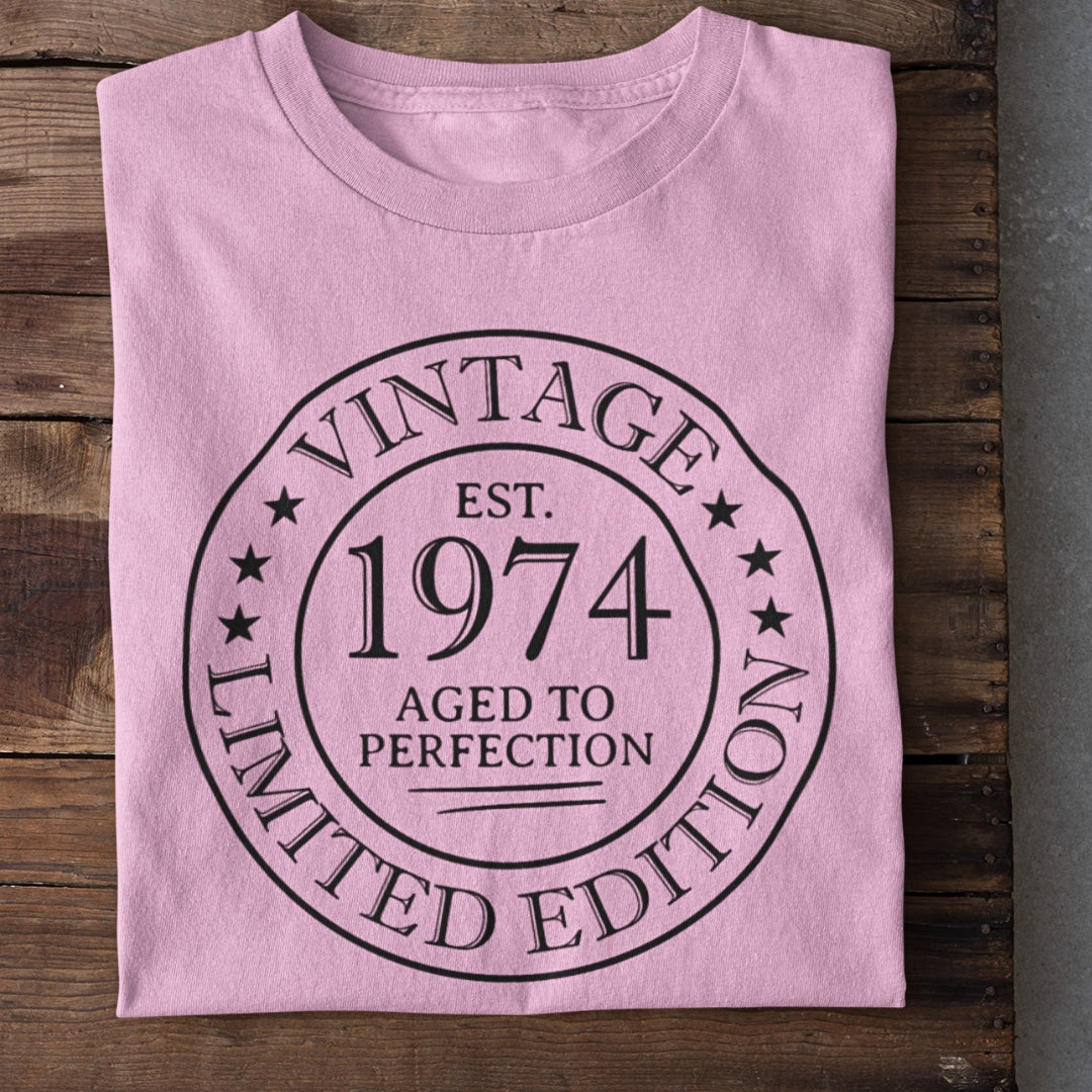 Vintage 1974 Birthday T-Shirt