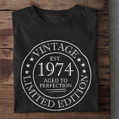 Vintage 1974 Birthday T-Shirt