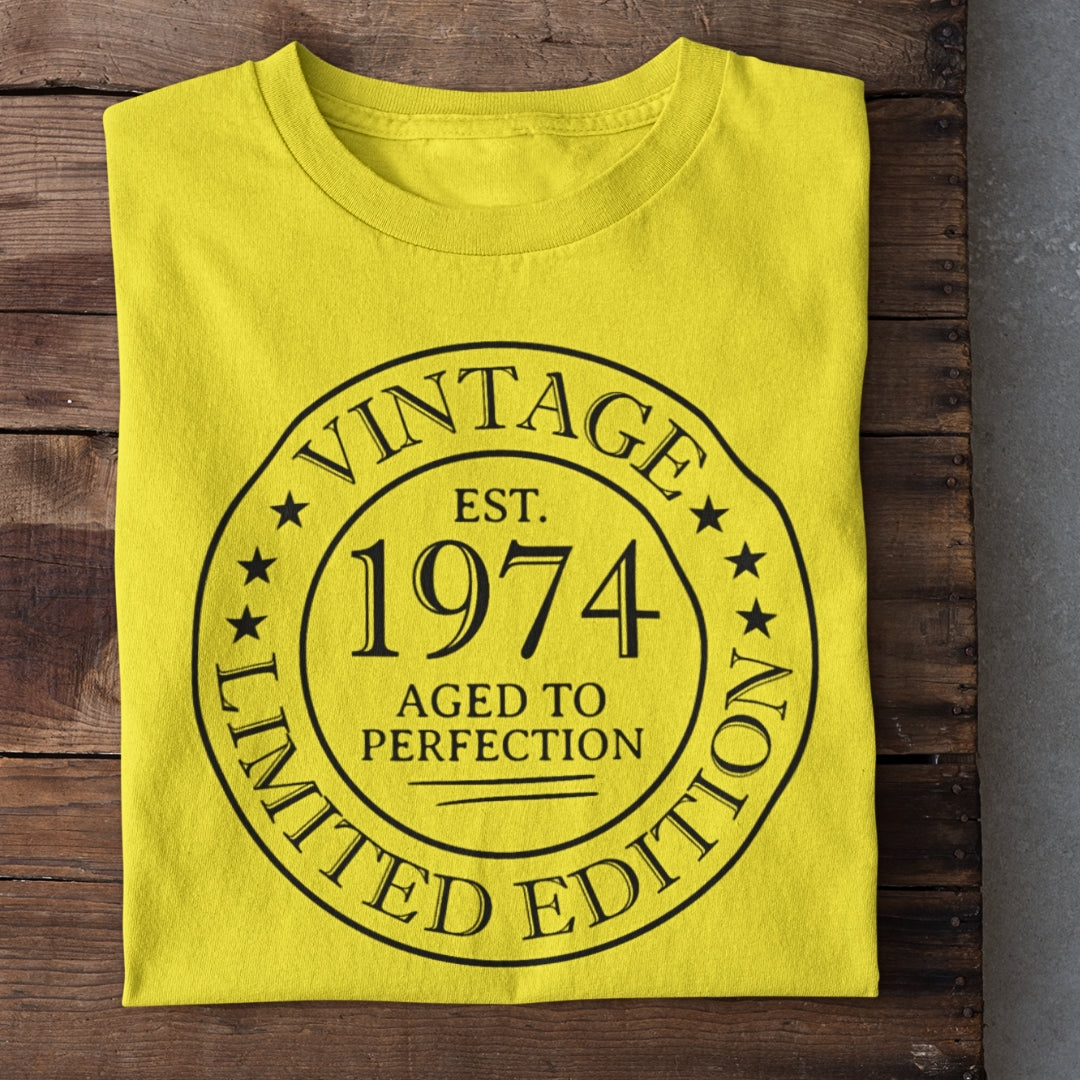 Vintage 1974 Birthday T-Shirt