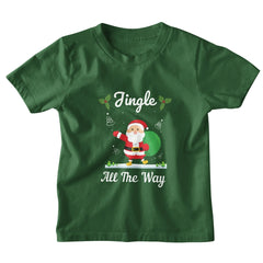 Kids Jingle All The Way Christmas T-Shirt