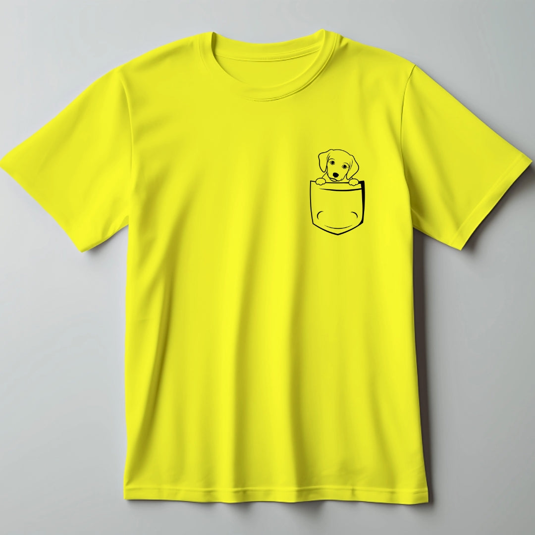 Pocket Dog T-Shirt - The Shophaul Designs