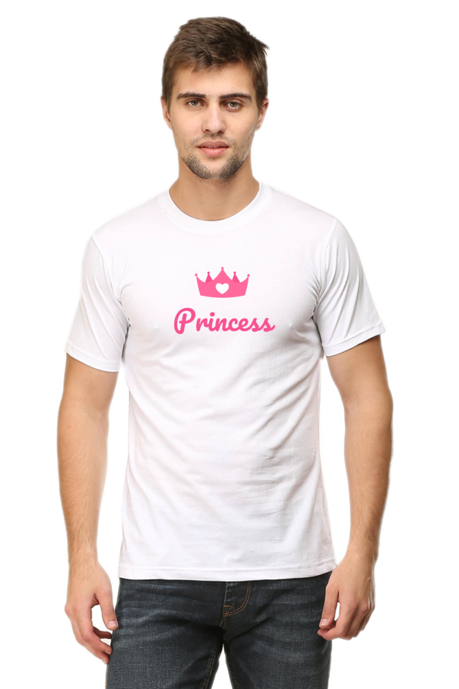 Princess Couple T-Shirt  White-M