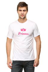 Princess Couple T-Shirt  White-M