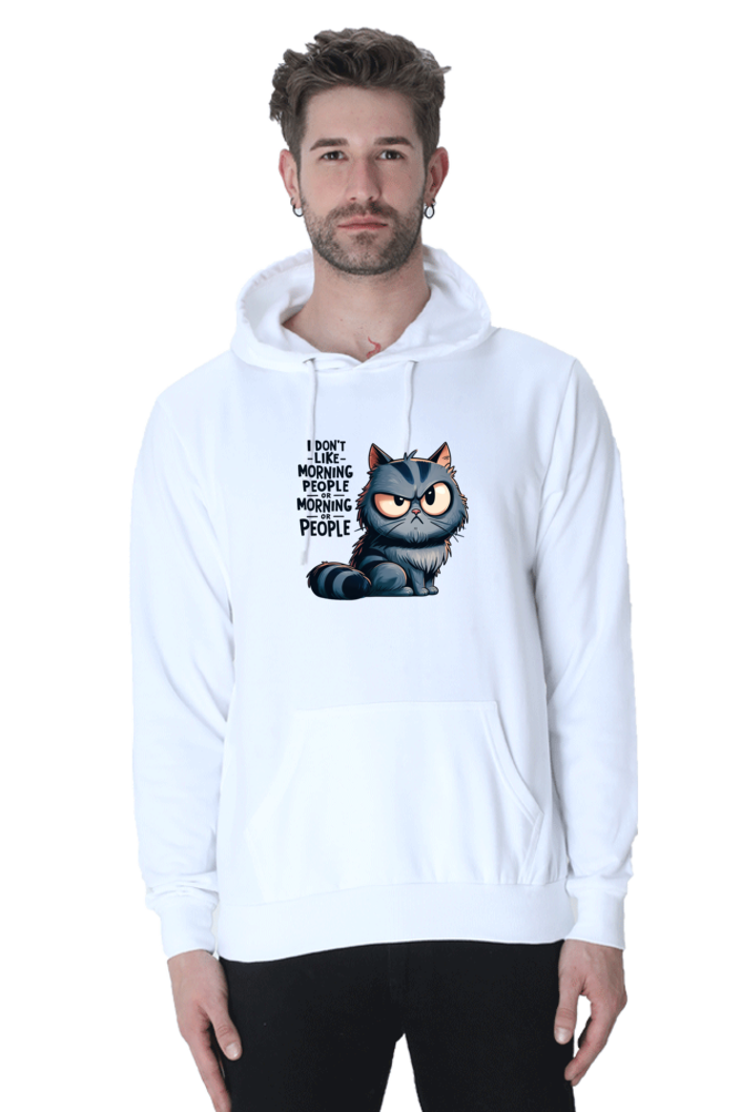 I don't like morning people cat Hoodie