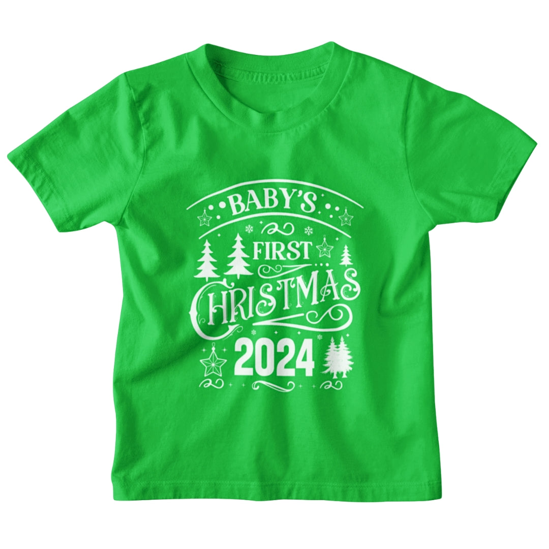 Kids First Christmas T-Shirt