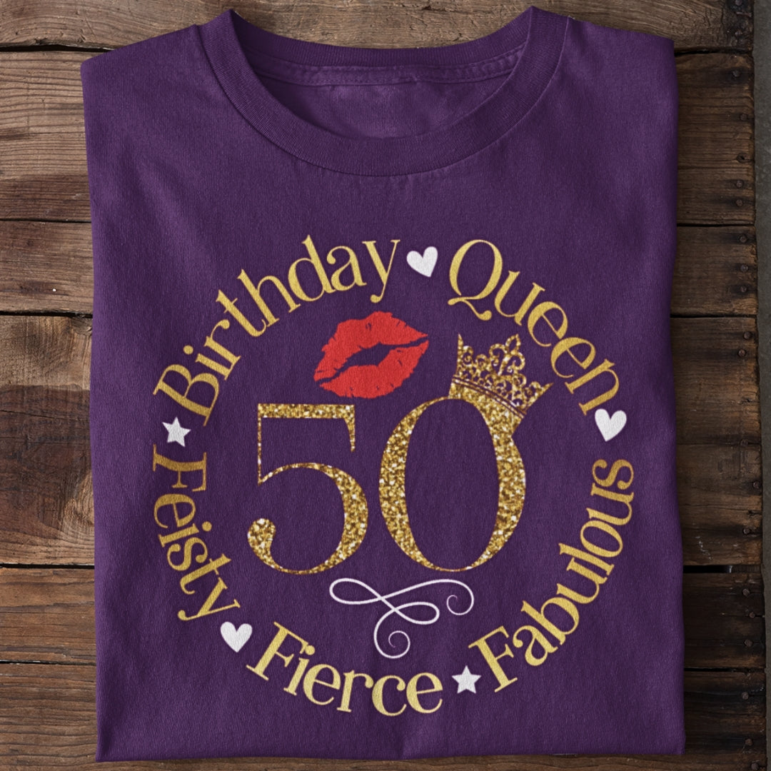 50th Birthday Queen T-Shirt