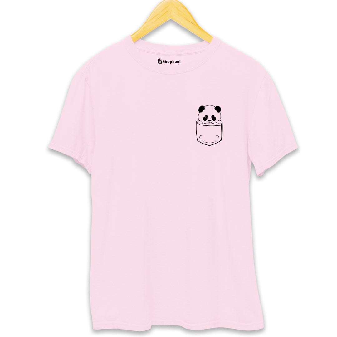 Pocket Panda T-Shirt - The Shophaul Designs