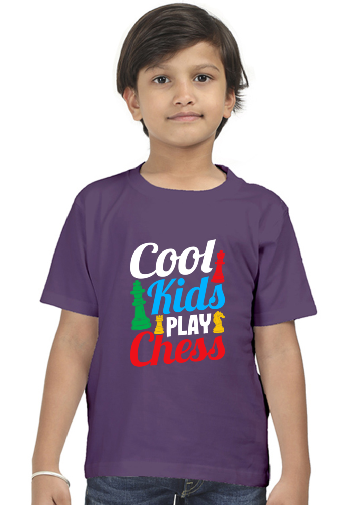 Kids Cools Kids Play Chess T-Shirt - The Shophaul Designs