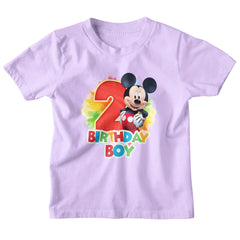 2nd Birthday boy tshirt