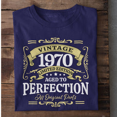 Vintage 1970 Birthday T-Shirt