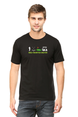 Hole Hearted Golfer T-Shirt  Black-XXL