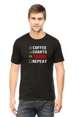 Coffee Trade Repeat Stock Market T-Shirt - The Shophaul Designs