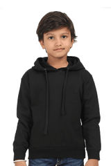 Kids Hooded Sweatshirt - Black 