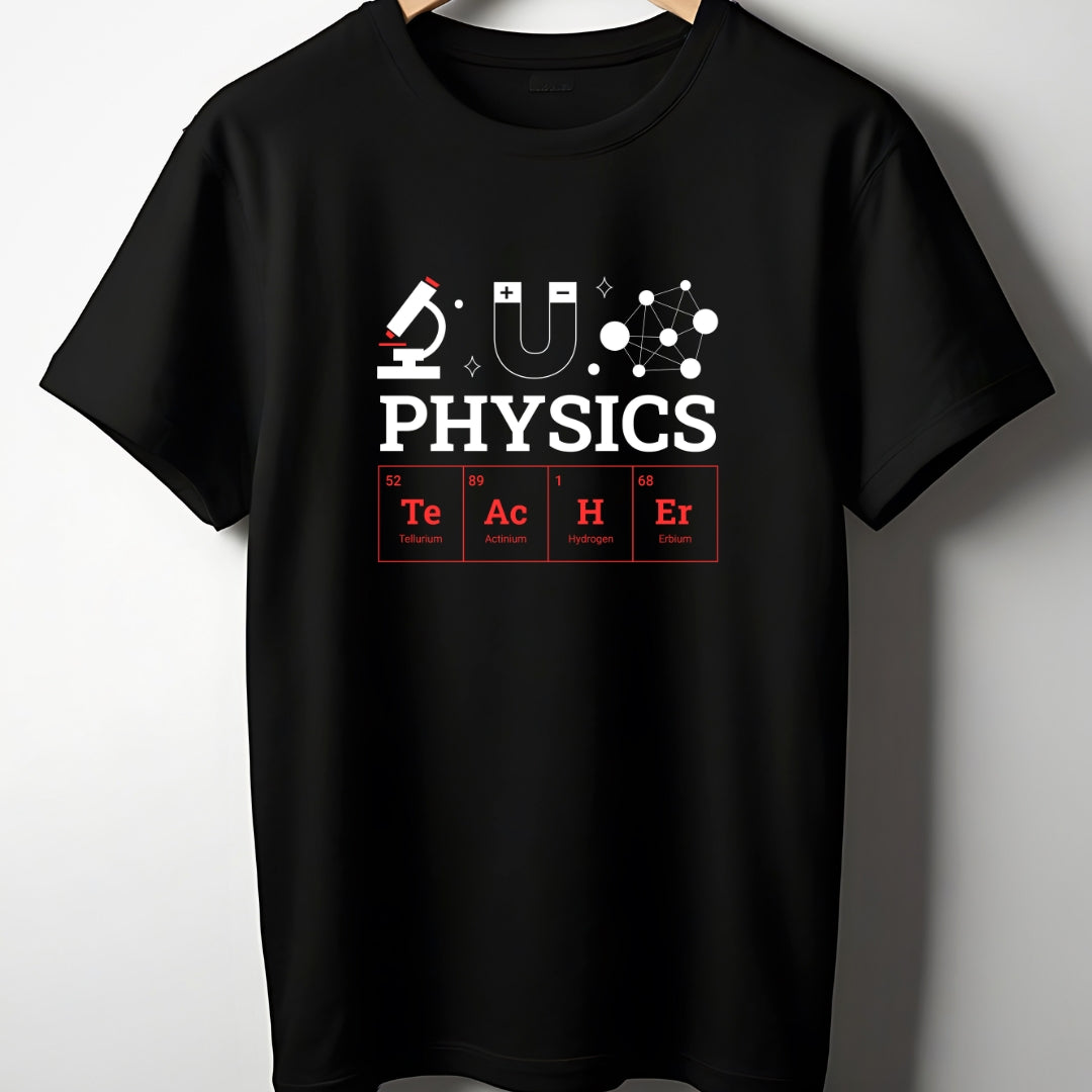 Physics Teacher T-Shirt - The Shophaul Designs