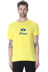 Prince Couple T-Shirt  New-Yellow-XXL