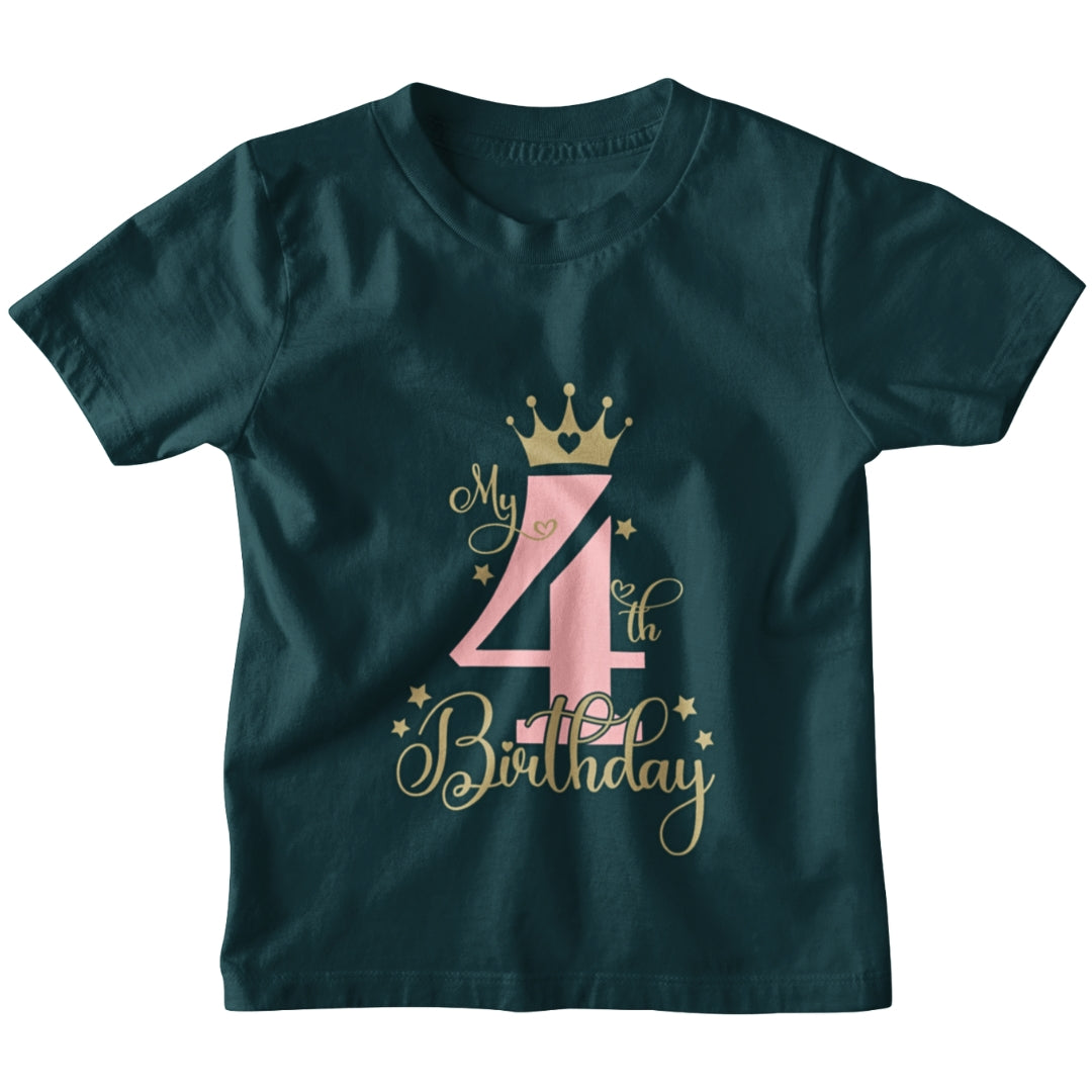 My 4th Birthday T-Shirt