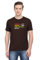 Swing Swear Golf Repeat T-Shirt - The Shophaul Designs