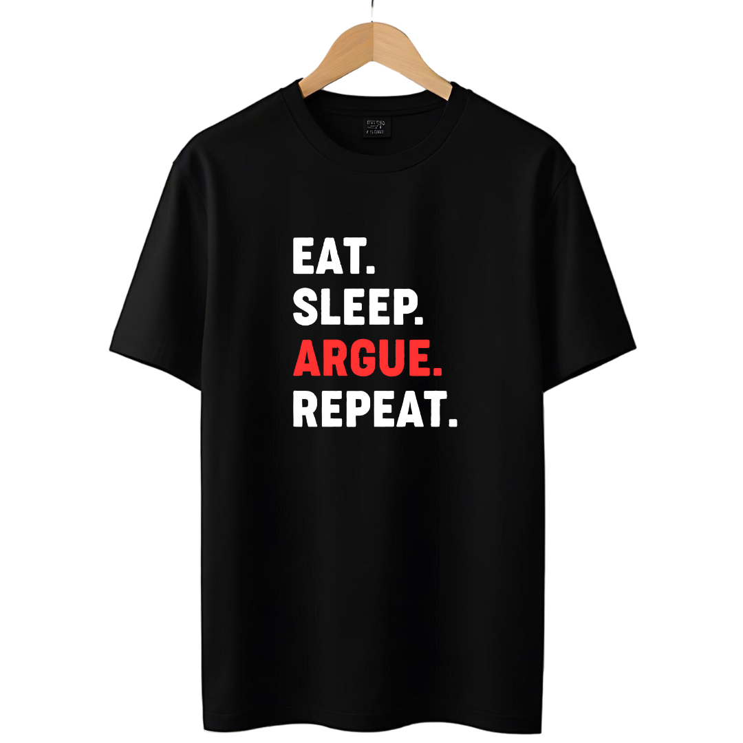 Eat Sleep Argue Repeat Lawyer T-Shirt - The Shophaul Designs