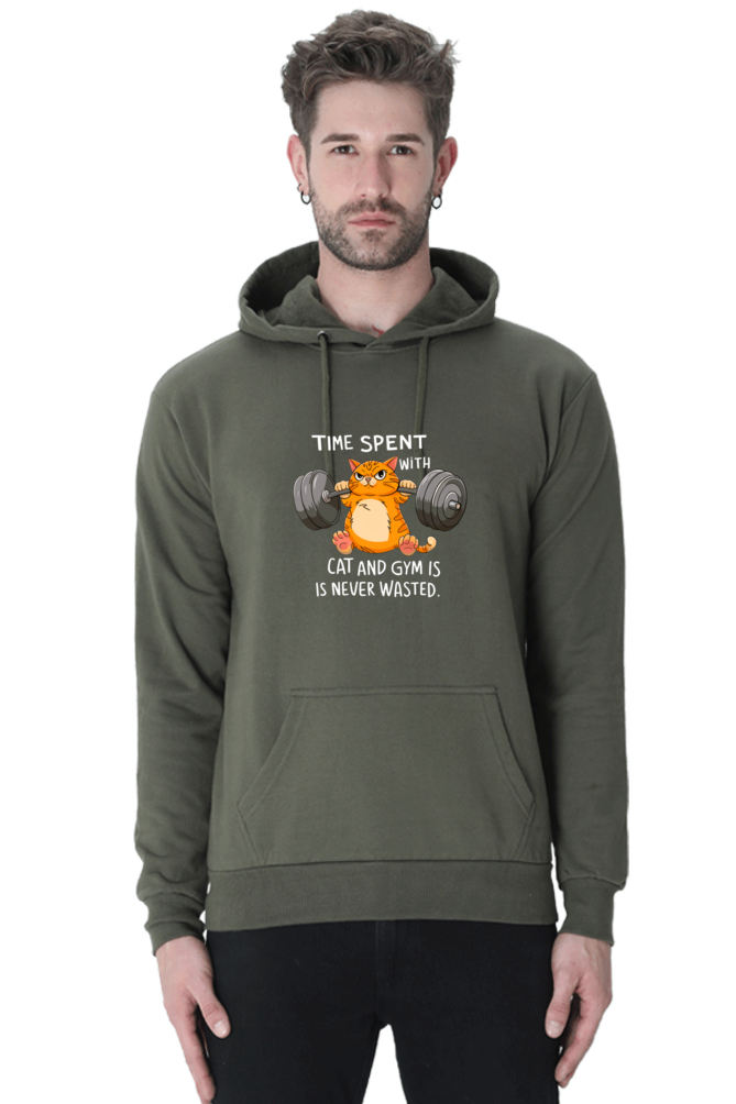 Cat Gym Hoodie - Unisex