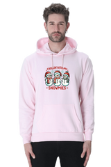 Chilling with Snowmies Christmas Pullover Hoodie - Unisex