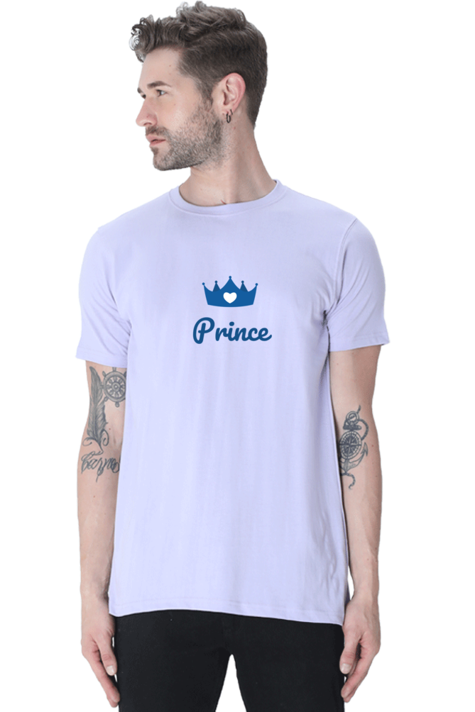 Prince Couple T-Shirt  Lavender-XXL