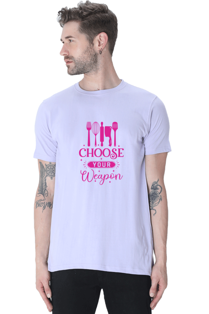 Choose Your Weapon Cooking T-Shirt