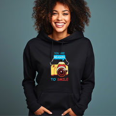 Your are the reson to smile Hoodie