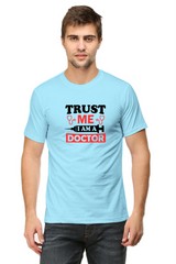 Trust Me I'm a Doctor T-Shirt  Baby-Blue-XXL