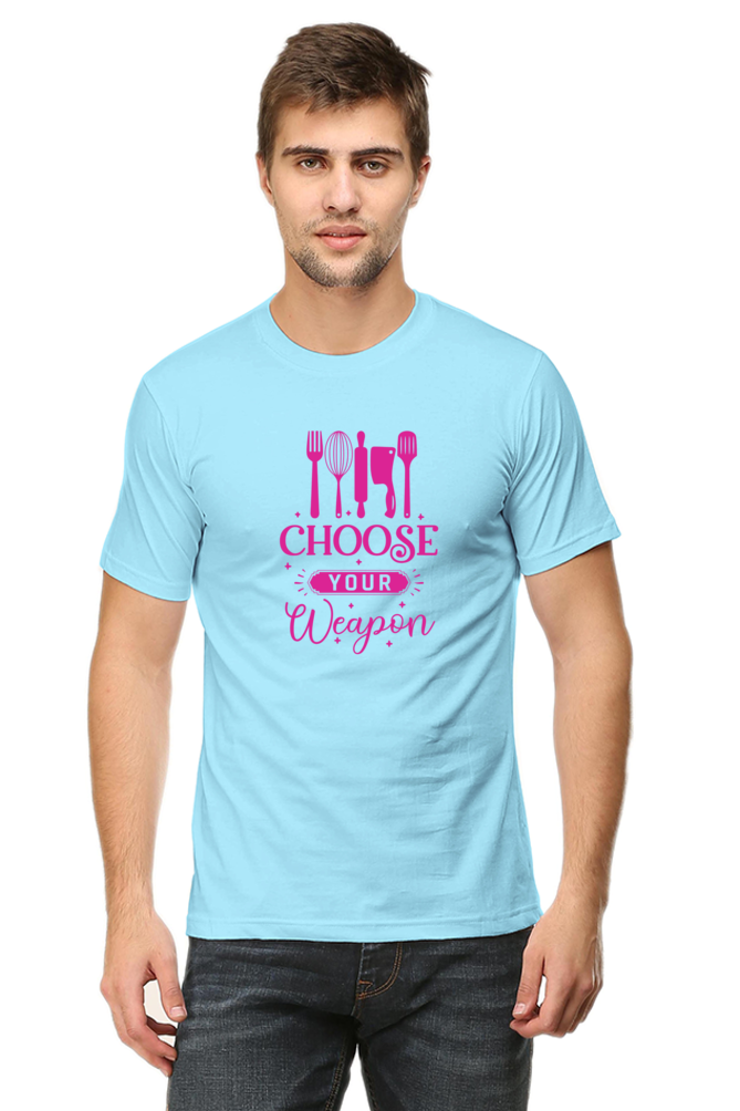 Choose Your Weapon Cooking T-Shirt