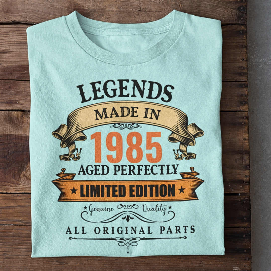 Legends Made in 1985 | 40 Years Birthday T-Shirt