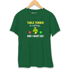 Table Tennis is Calling T-Shirt - The Shophaul Designs