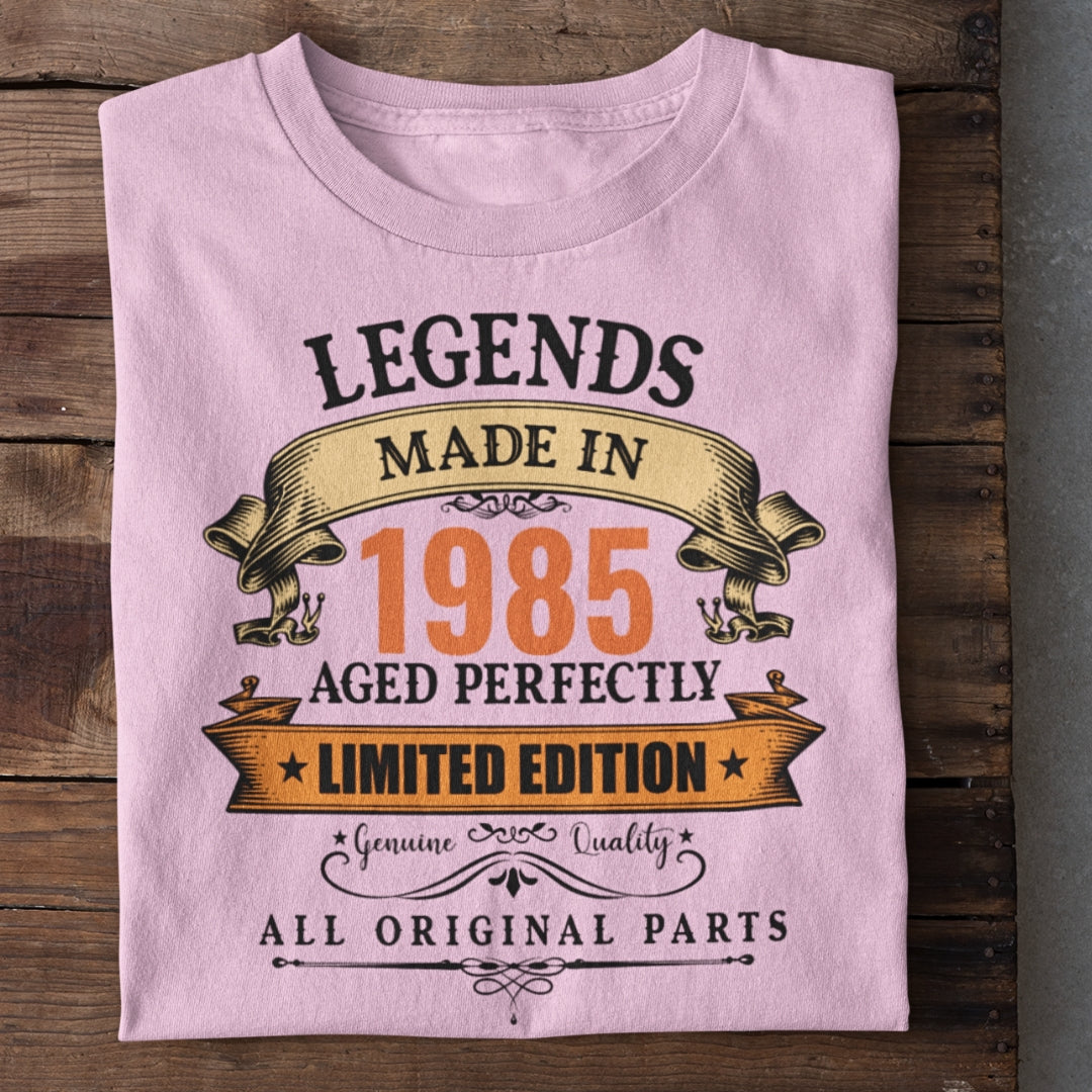 Legends Made in 1985 | 40 Years Birthday T-Shirt