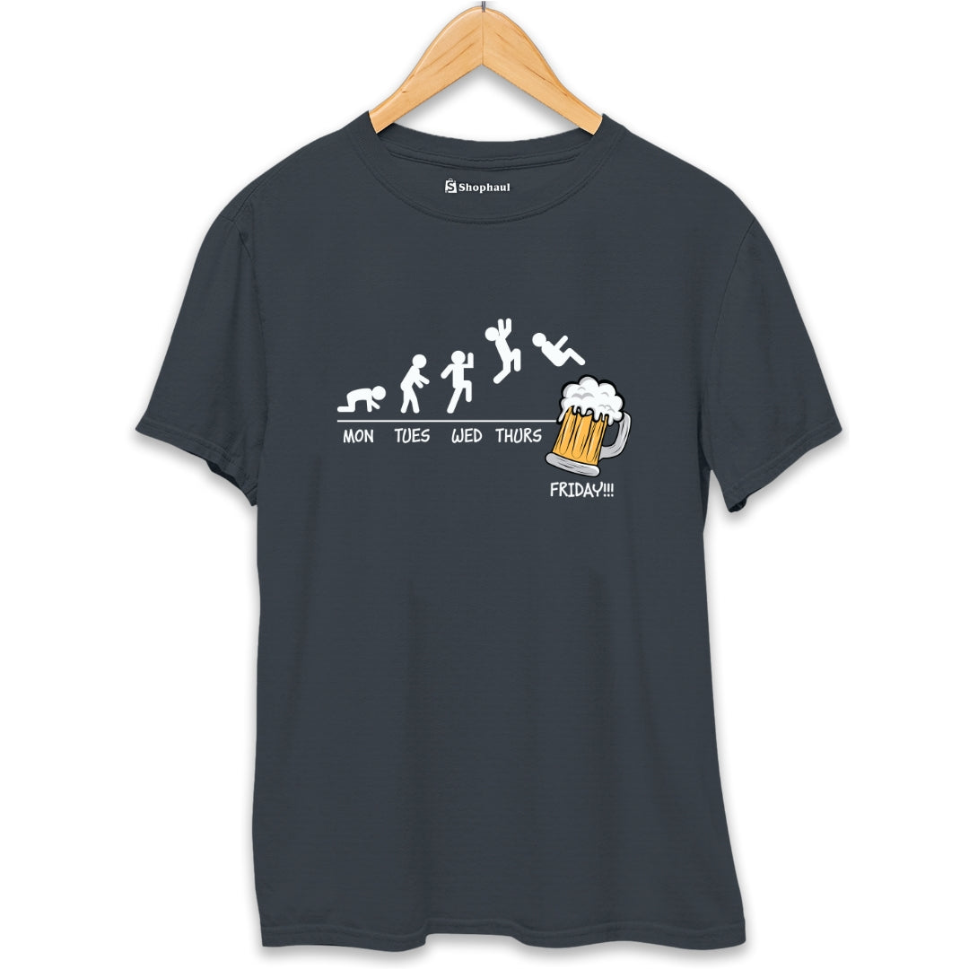 Monday to Friday Beer T-Shirt