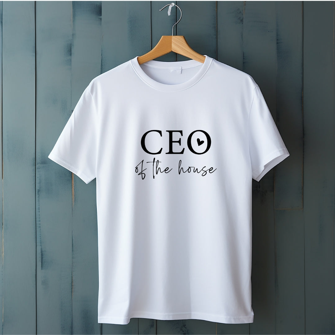 CEO Of the House Mom T-Shirt - The Shophaul Designs