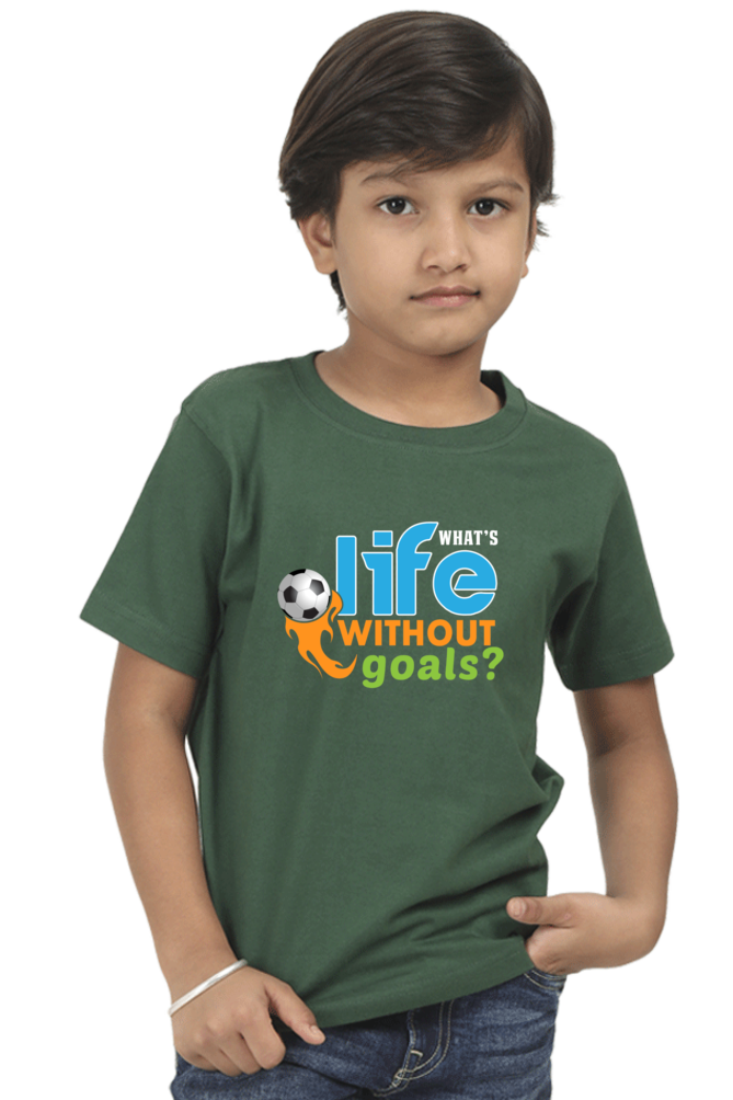 Kids What's Life without Goal T-Shirt 