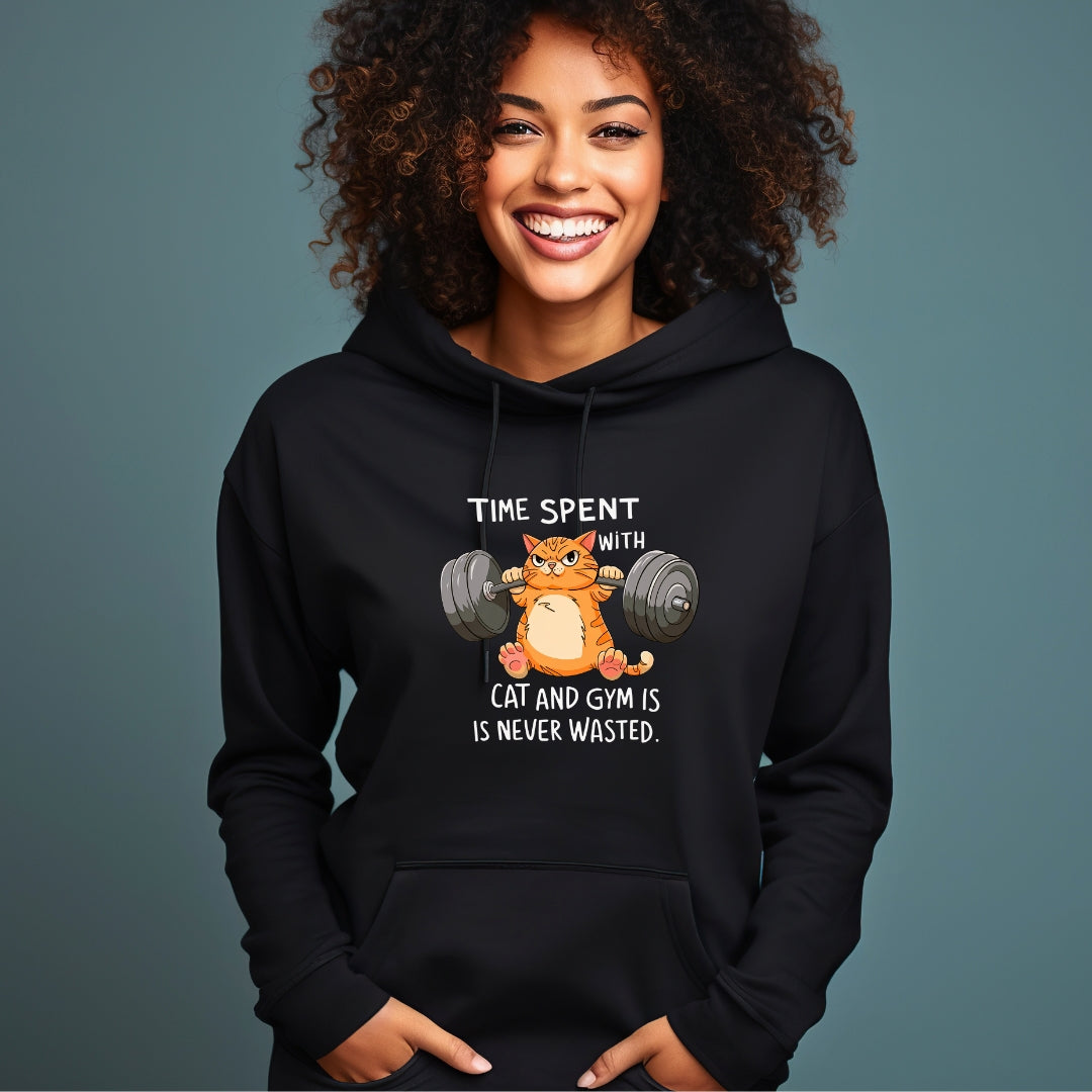 Cat Gym Hoodie - Unisex