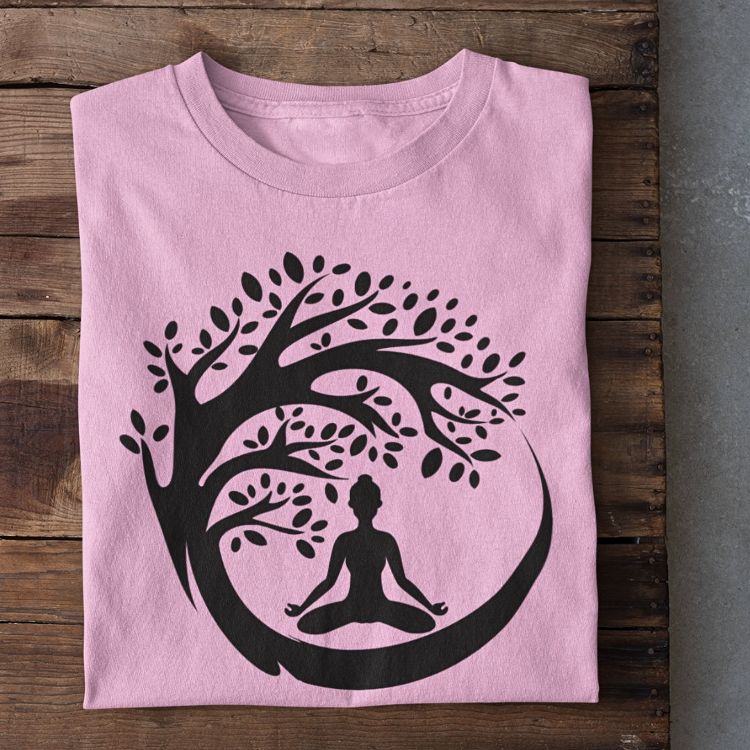 Buddha Tree Yoga T-Shirt