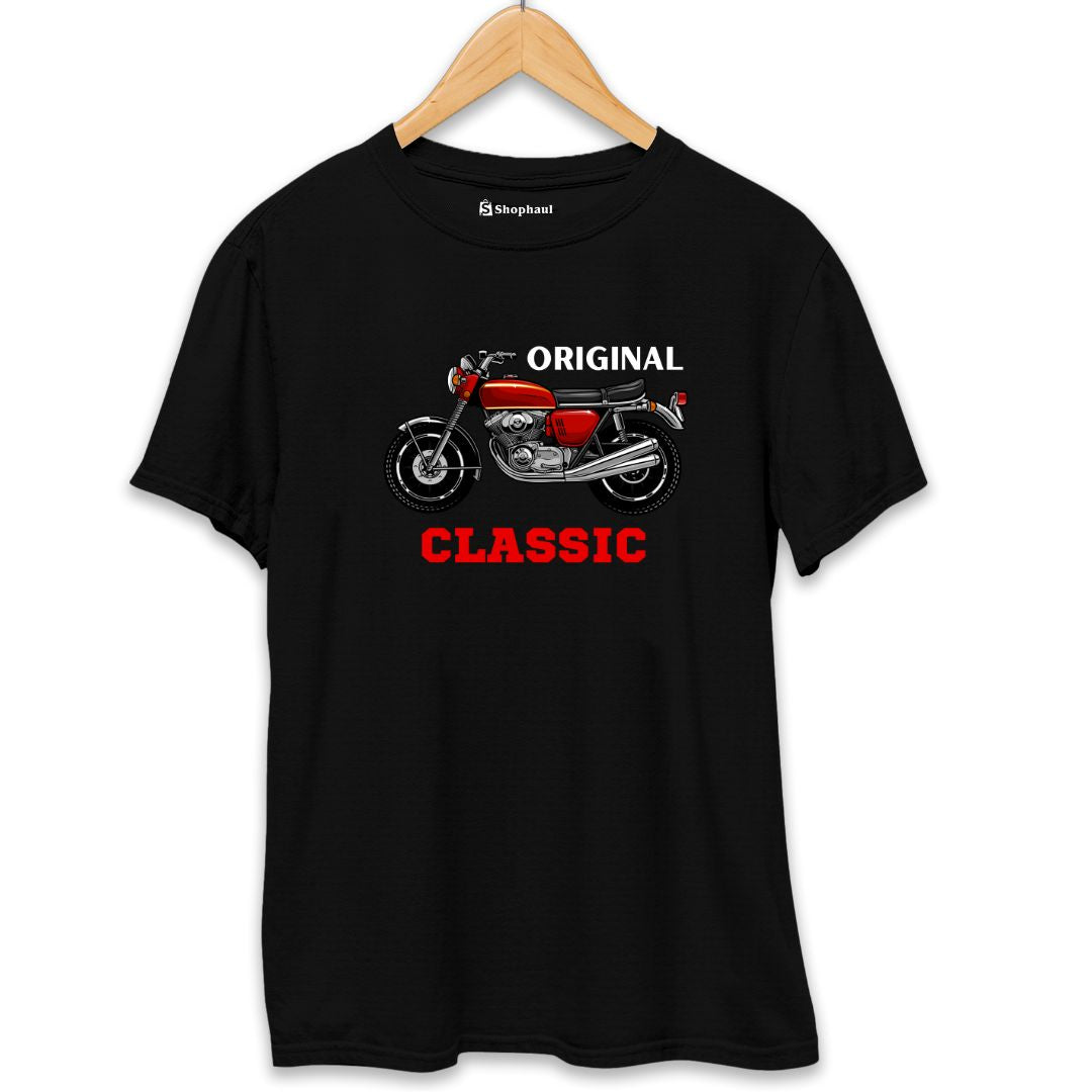 Original Classic Biker T-Shirt  Black-XXL