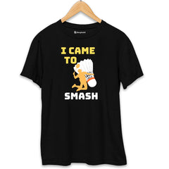 I came to Smash Badminton T-Shirt  Black-XXL