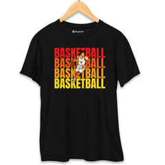 Basketball T-Shirt  Black-XXL