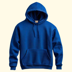 Unisex Plain Hoodie - Royal Blue - The Shophaul Designs