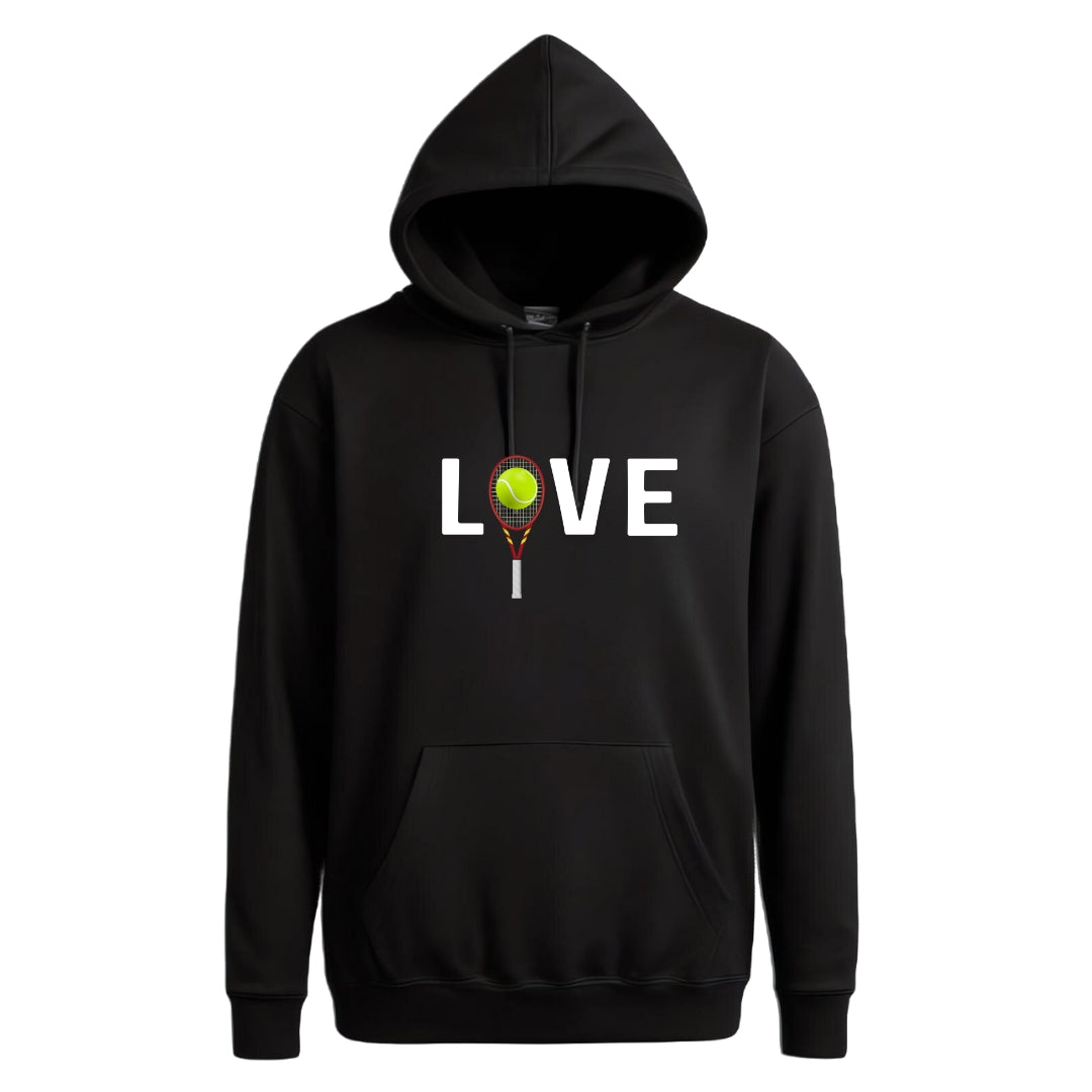 Unisex Love Tennis Hoodie - The Shophaul Designs