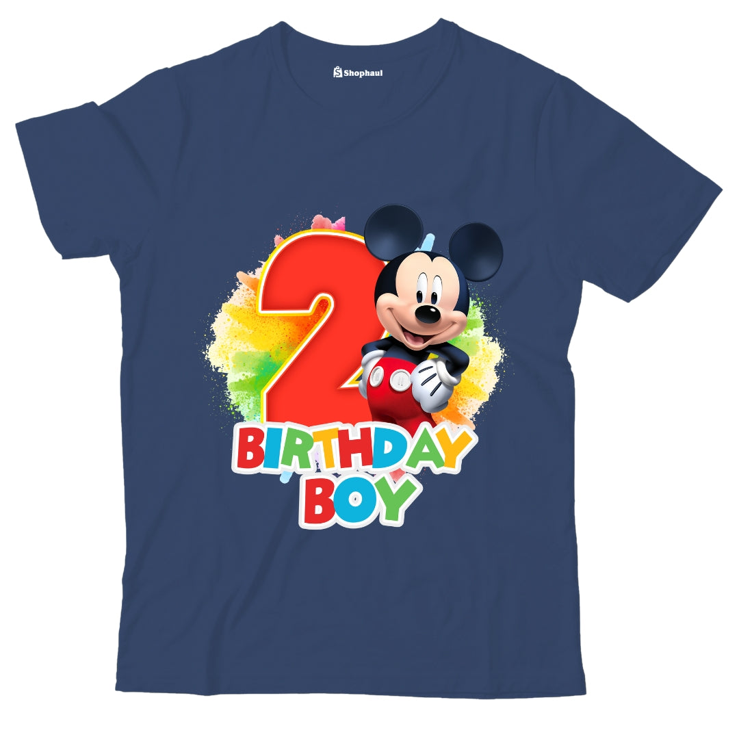 2nd Birthday boy tshirt