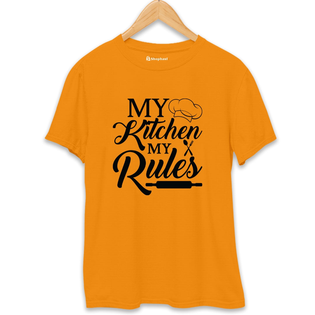 My Kitchen My Rules Cooking T-Shirt