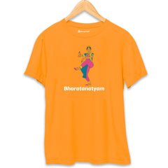 Bharatanatyam T-Shirt  Orange-XXL