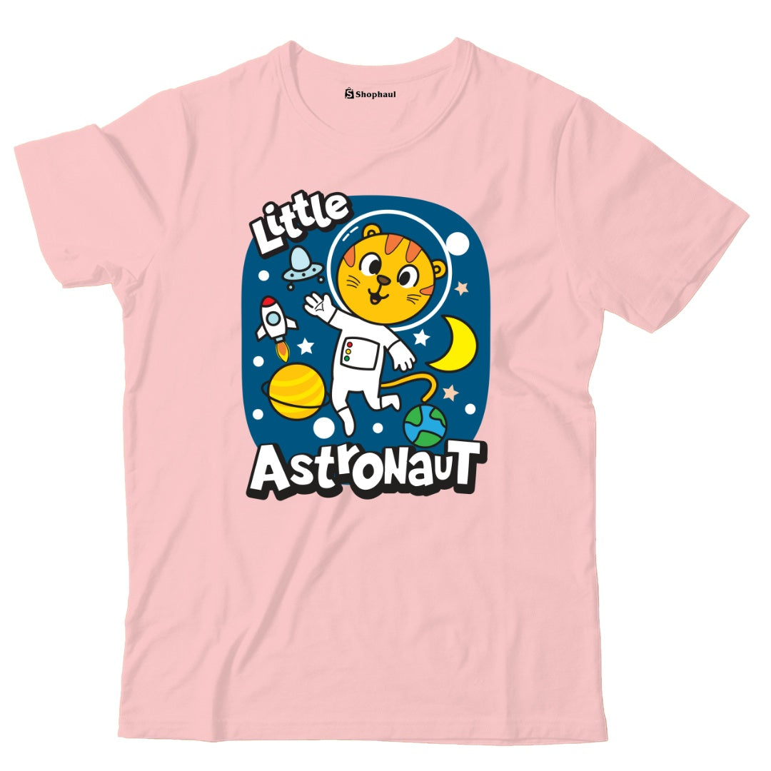 Kids Little Astronaut T-Shirt  Light-Baby-Pink-13Yrs