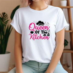 Queen of the Kitchen Cooking T-Shirt