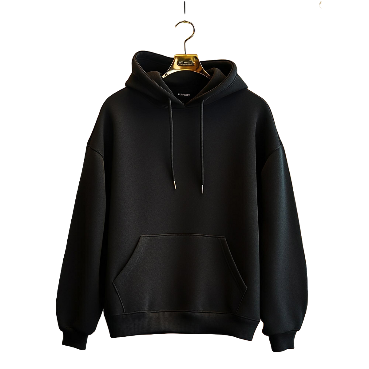 Unisex Plain Hoodie Black - The Shophaul Designs