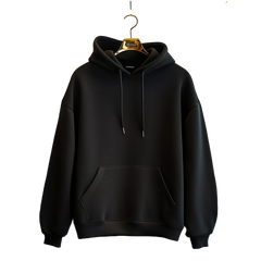 Unisex Plain Hoodie Black - The Shophaul Designs